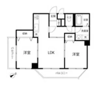T’S GARDEN百合ヶ丘Ⅱ【5階】の間取り