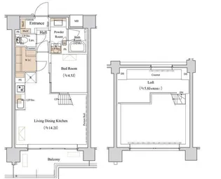 ブランシエスタ西馬込【6階】の間取り