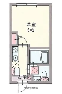 レジディス横浜南【1階】の間取り