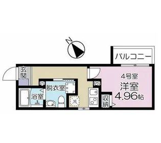 セレーナ神之木町【1階】の間取り