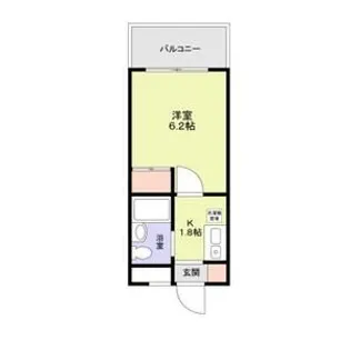 グリム武蔵新城【2階】の間取り