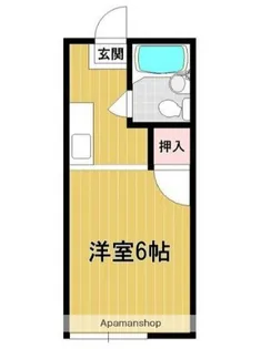 ベルハイツ【1階】の間取り