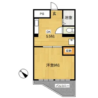 ガーデンヒルズ【1階】の間取り