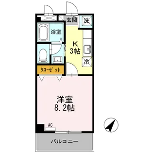 ブランシュ【1階】の間取り