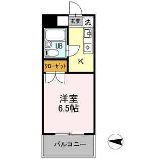 メゾン・ド・ドリーム横浜【1階】の間取り