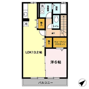 ソフィア野川【2階】の間取り