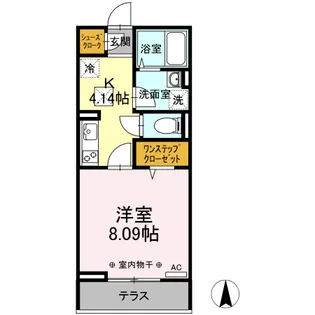 LOTUS【1階】の間取り