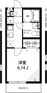 リブリ・BRANCHE【1階】の間取り