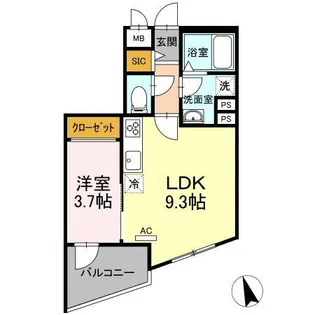 KADOYA【2階】の間取り