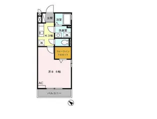 BPOPⅡ【2階】の間取り