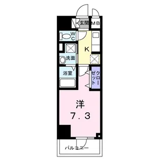 スアヴィス平塚八千代【10階】の間取り