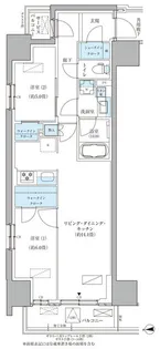 パークアクシス品川天王洲アイル【3階】の間取り