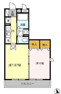 GEMINI ONNA【1階】の間取り