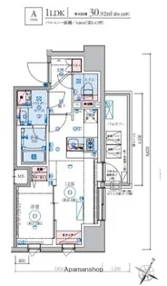 リヴシティ横濱関内参番館【10階】の間取り