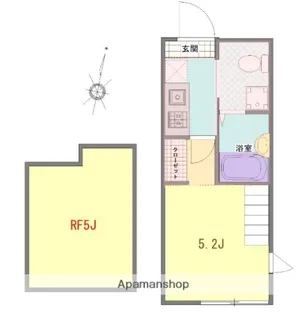 マイスペース港北【1階】の間取り