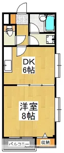 モーリスビル【3階】の間取り