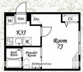 ミネット桜ヶ丘【2階】の間取り