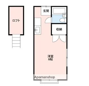 コーポカワバタ【1階】の間取り