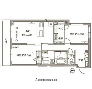 SIGNATURE07【2階】の間取り