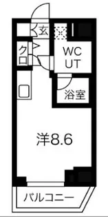 1Rの間取り画像