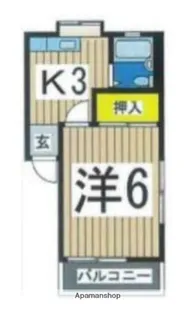 フローラF【2階】の間取り