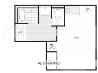 フェリチタ鶴見【2階】の間取り