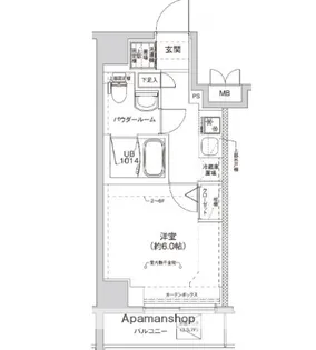 RELUXIA横濱元町【3階】の間取り