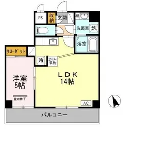 グランヴェールHIRO【3階】の間取り