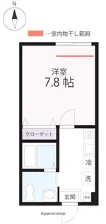 ハーミットクラブハウスMIX三ツ沢下町(仮)【2階】の間取り