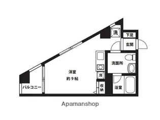 パークサイド相模大野【2階】の間取り