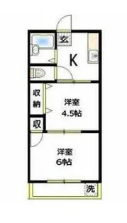 エクセレントYOKOSUKA【2階】の間取り