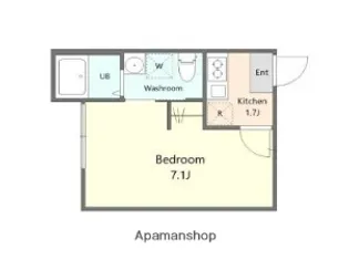 ココライフ鶴見市場【1階】の間取り