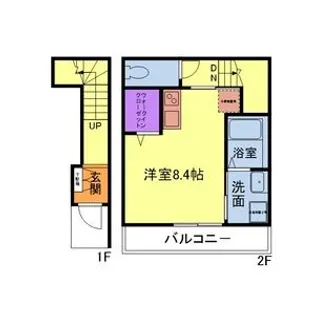 グランヒル湘南台【2階】の間取り