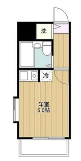 アムザック相模【1階】の間取り