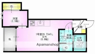 REGALEST VIGOR【3階】の間取り