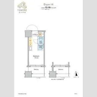 TOMORE品川中延【6階】の間取り