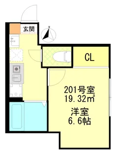 BASE【2階】の間取り