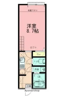 CREST 井土ヶ谷【2階】の間取り