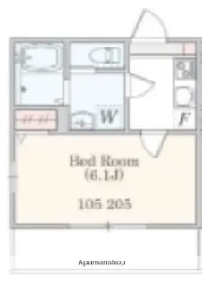 アザーレ・パッシオ新百合ヶ丘B【2階】の間取り