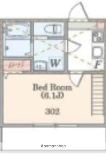 アザーレ・パッシオ新百合ヶ丘B【3階】の間取り