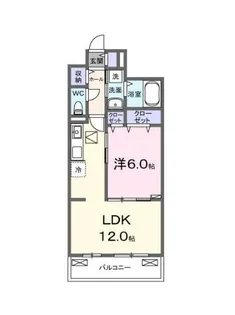 N.チェントロ相模原【1階】の間取り