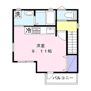 シティヴィレッジ【2階】の間取り