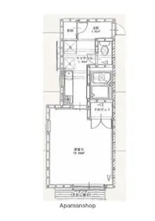 ハイツオータム【1階】の間取り