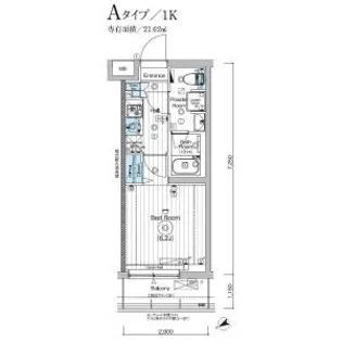 MAXIV横浜青葉【4階】の間取り