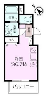 横浜マリオン【3階】の間取り