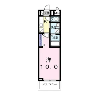 ヴィータ【3階】の間取り