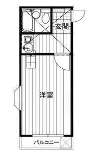 オッコーララ弘明寺【2階】の間取り