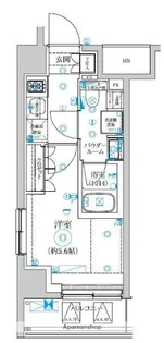 セジョリ横浜WESTⅡ【6階】の間取り