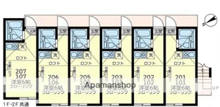 ユナイト六浦フォンダンショコラ【1階】の間取り