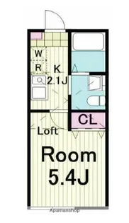 DENあざみ野【2階】の間取り
